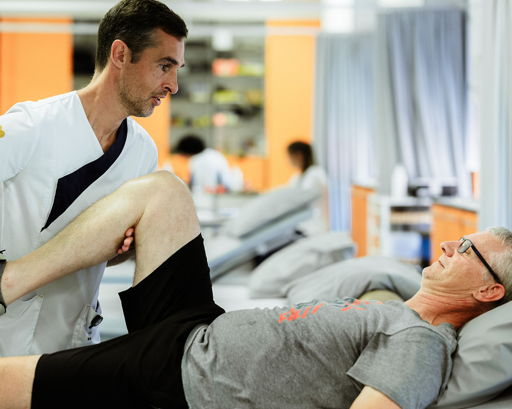 Kinesitherapeut met focus op orthopedie