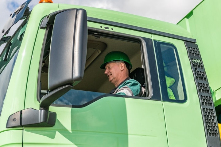 Machinist met C/CE rijbewijs