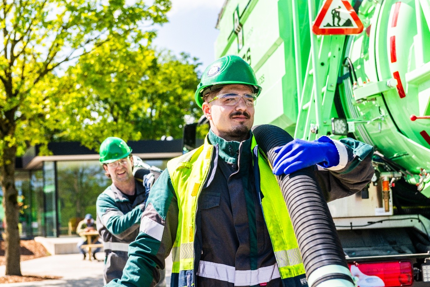 Machinist met C/CE rijbewijs