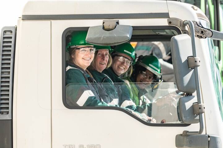Machinist met C/CE rijbewijs