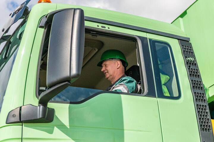 Machinist met C/CE rijbewijs