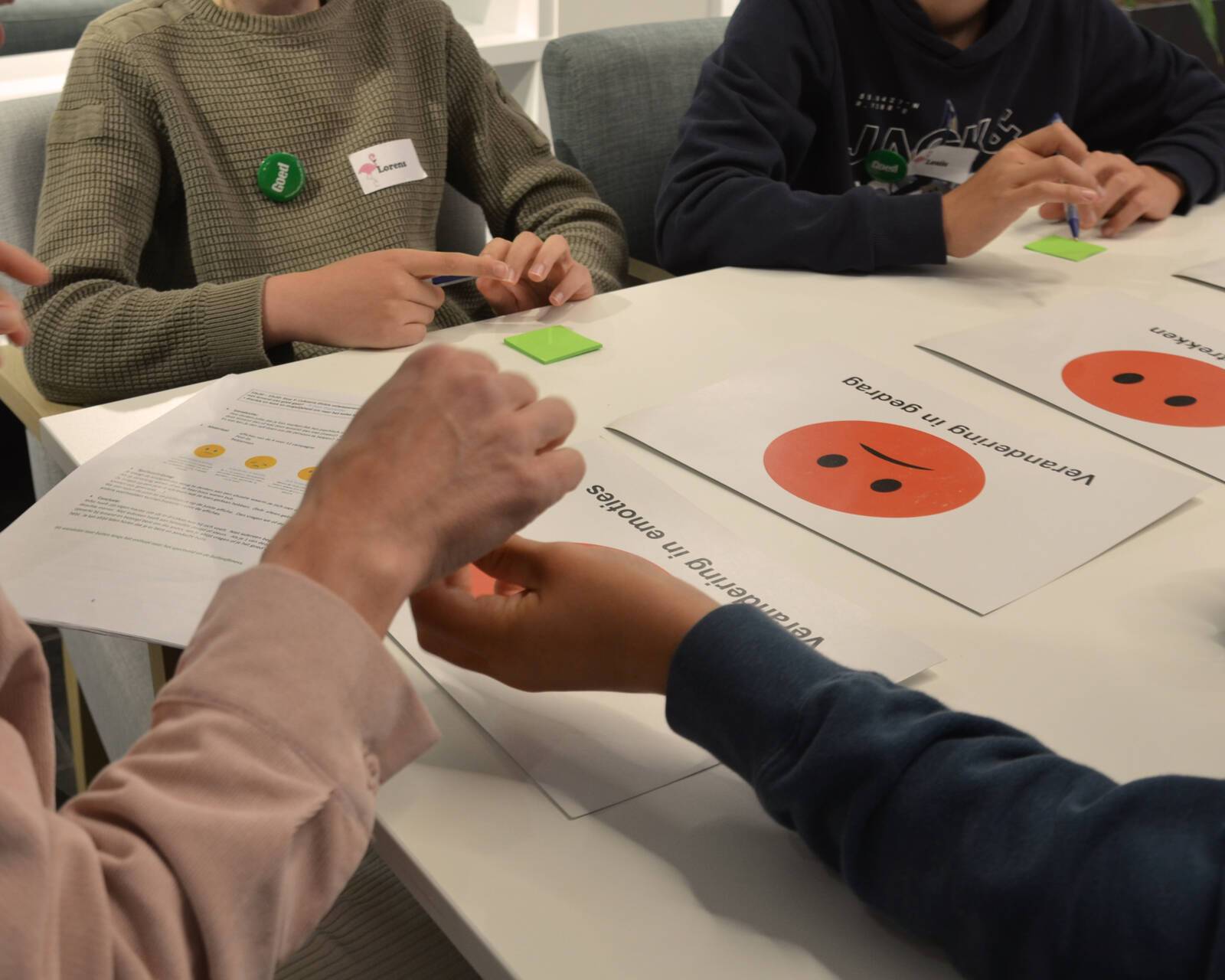 Vrijwilligers scholenproject