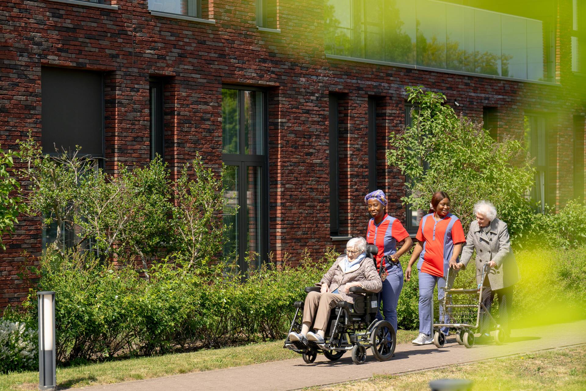Zorgkundige in WZC OLV