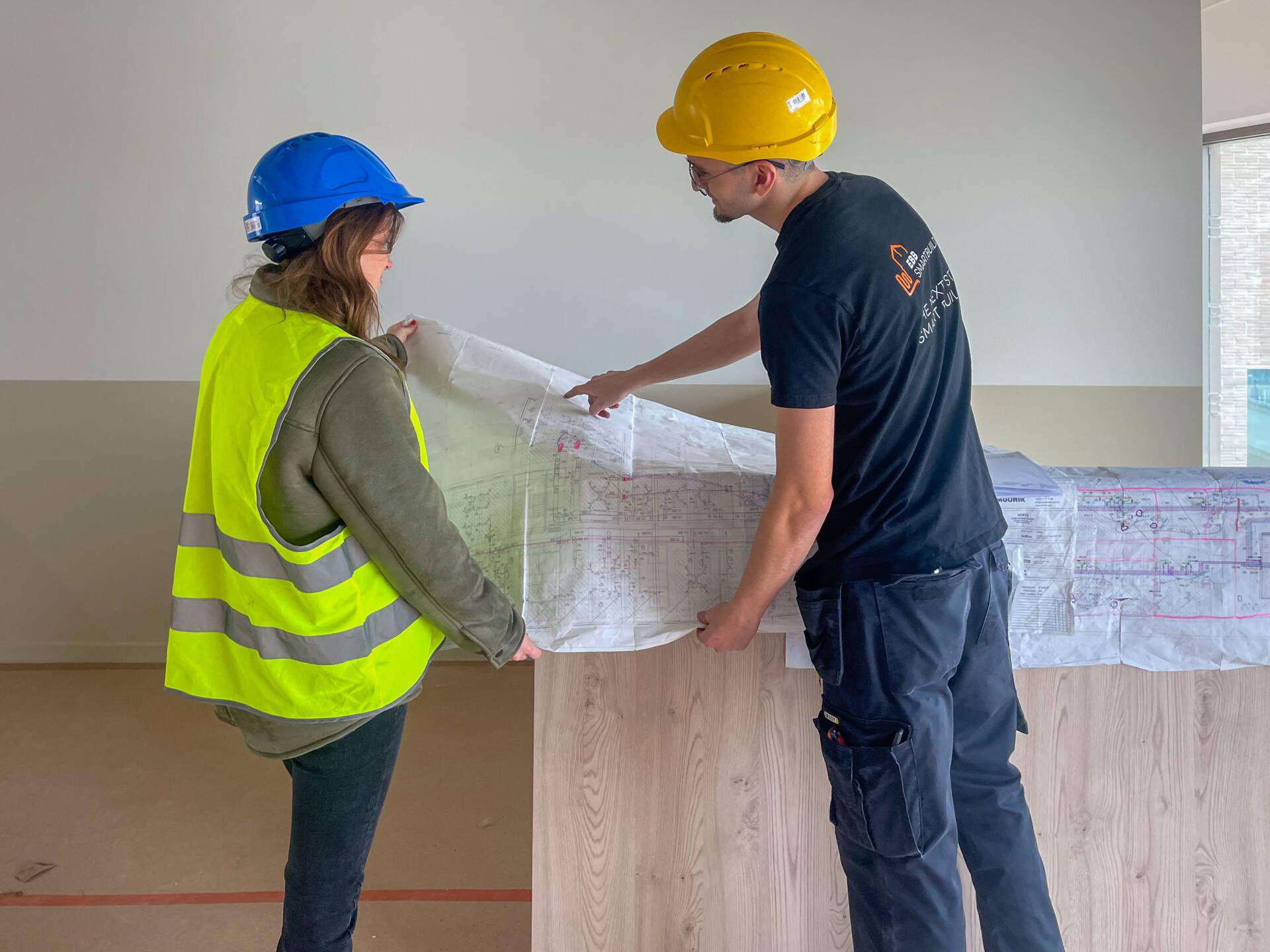 Meewerkend werfleider