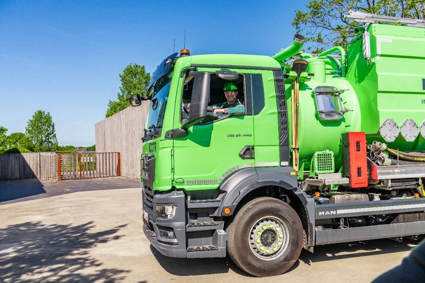 Machinist met C/CE rijbewijs